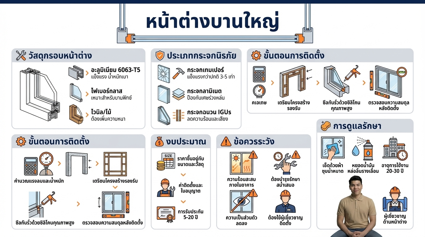 หน้าต่างบานใหญ่