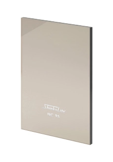 แผ่นอะคริลิค ShinkoLite Superior สี Light Brown (SP-NC95) น้ำตาลอ่อนโปร่งแสง